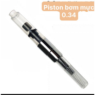 Piston bơm bút máy tẩy được, piston bơm mực chân 034