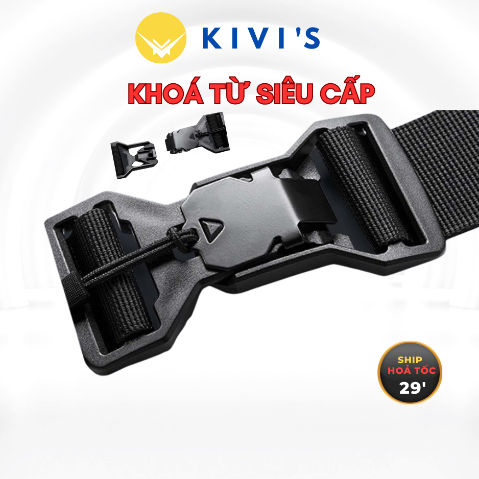 Khoá từ Khoá nam châm hít tự động cho túi balo chống giật KIVI'S