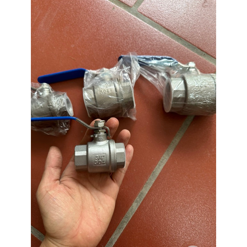 Van bi tay gạt inox 21,27,34,42,48 - van khoá inox