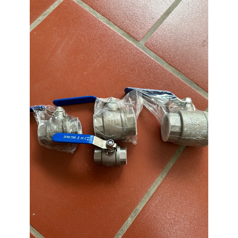 Van bi tay gạt inox 21,27,34,42,48 - van khoá inox