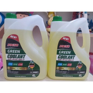 Nước mát động cơ Ôtô 4lít Focar Green Coolant