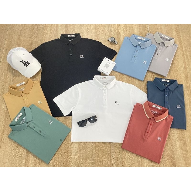 Áo thun nam coton 100% cổ trụ nhỏ,cổ polo,cổ bẻ