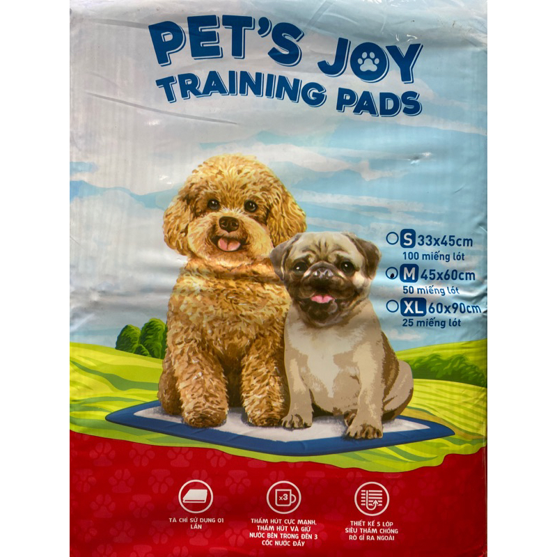 Tã lót cho chó khử mùi nước tiểu Pet Diapers/ pet joys - tã dày chính hãng