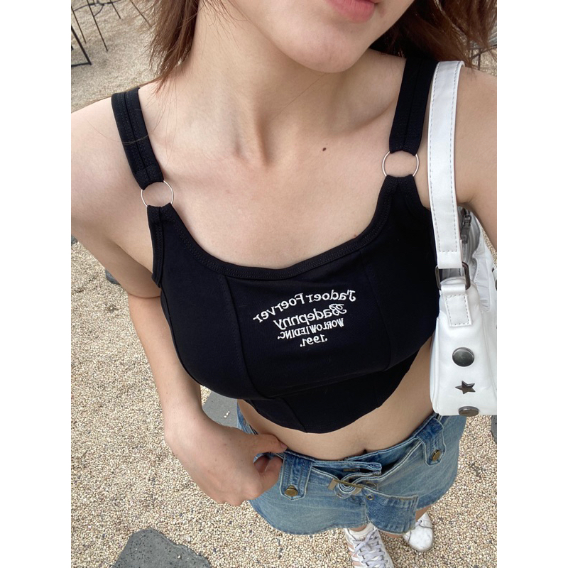 Áo croptop dáng corset DA630