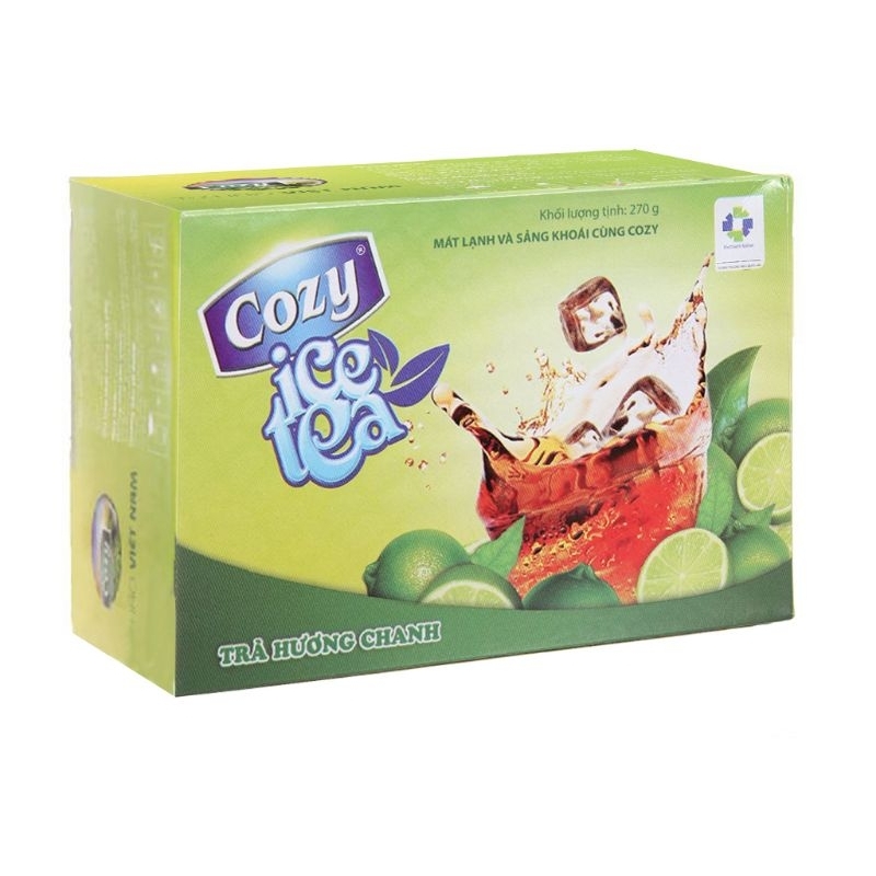 Trà hòa tan Cozy các vị đào/dâu/chanh/vải/táo