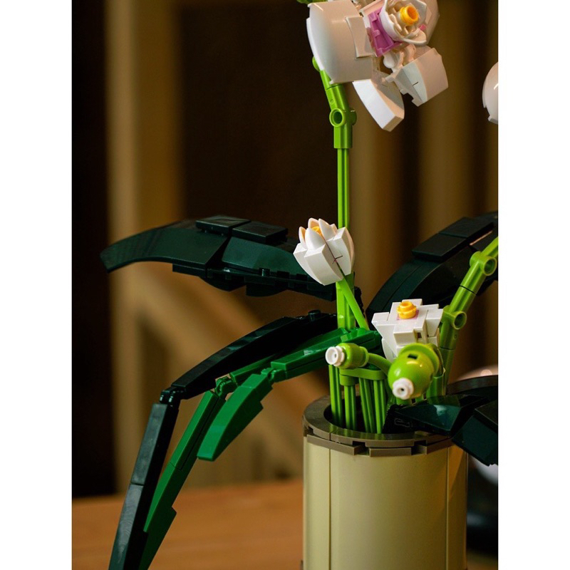 Đồ chơi lắp ráp mô hình chậu hoa Phong Lan Hồ Điệp-92000