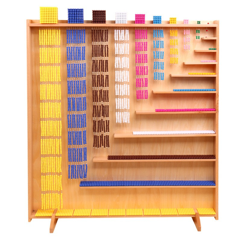 Tủ toán giáo cụ Montessori