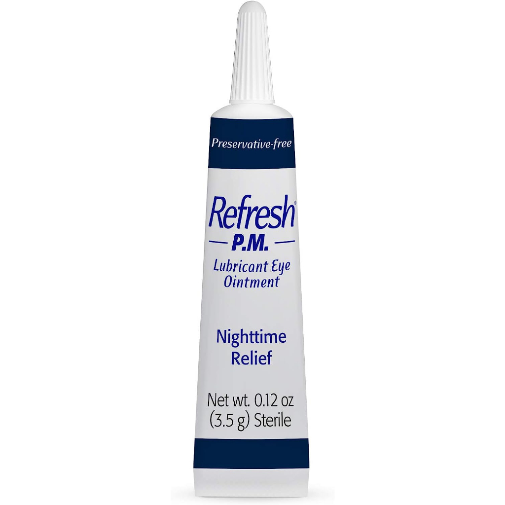 Refresh Lubricant Eye Ointment Night time 3.5g Gel nhỏ mắt dưỡng ẩm ban đêm