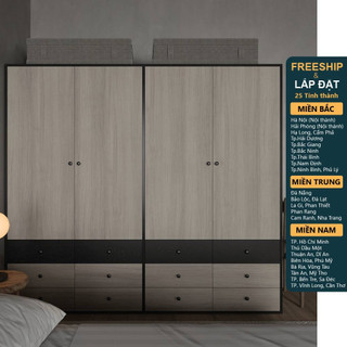 Robecca, tủ quần áo , tủ lưu trữ war_086, 200x59x180cm, tủ đựng quần áo scandi home