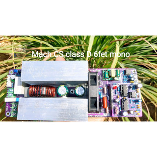 Mạch cs class d 6 fet hồi tiếp kép