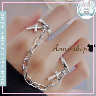 Nhẫn Chữ Thập Top Phong Cách Hàn Quốc Annieshop