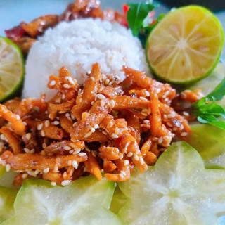 Cá cơm rim tẩm mè [ 200g ]