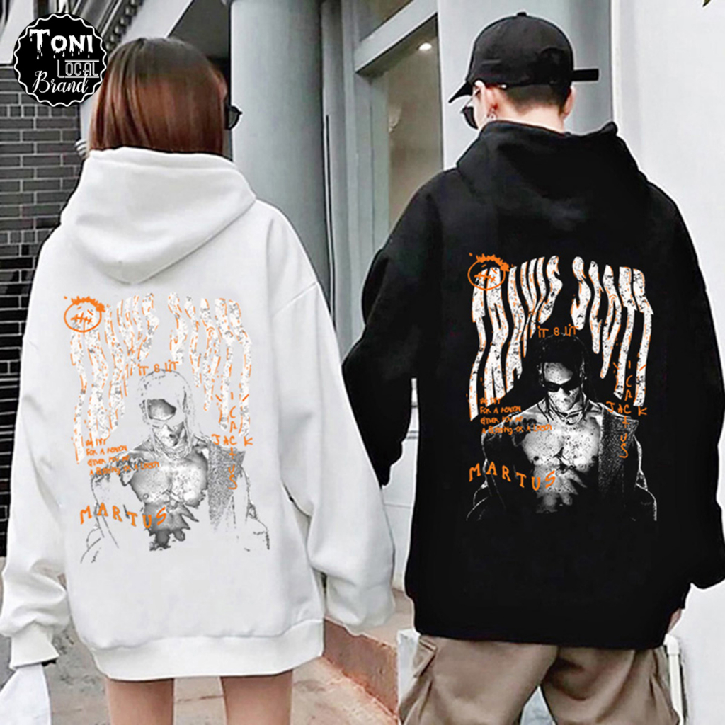 Áo Hoodie Charm TRAVIS SCOTT Local Brand - Áo Khoác Nỉ bông cực dày form rộng Unisex