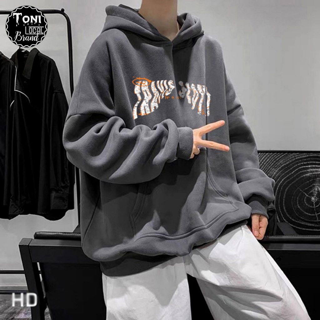 Áo Hoodie Charm TRAVIS SCOTT Local Brand - Áo Khoác Nỉ bông cực dày form rộng Unisex