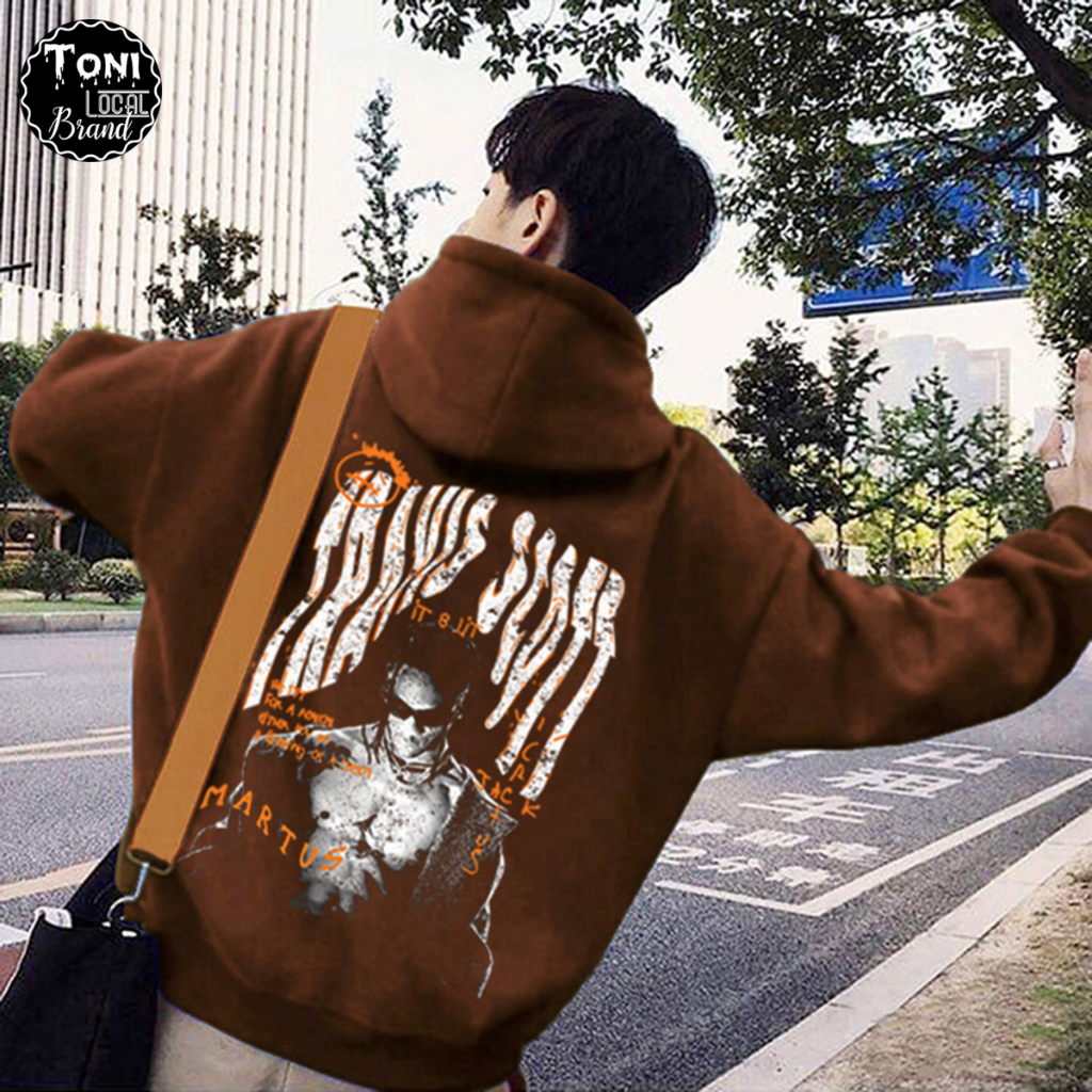 Áo Hoodie Charm TRAVIS SCOTT Local Brand - Áo Khoác Nỉ bông cực dày form rộng Unisex