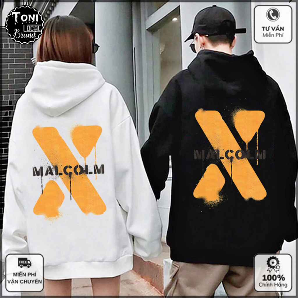 Áo Hoodie Charm MALCOLM Local Brand - Áo Khoác Nỉ bông cực dày form rộng Unisex