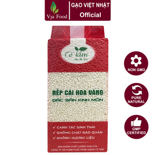 Gạo nếp cái hoa vàng kinh môn túi 1kg - tiêu chuẩn hữu cơ, đặc sản kinh môn, hải dương