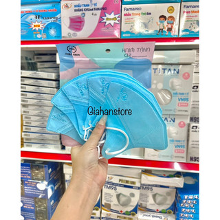 [ Thùng 100c mix đủ màu ] KHẨU TRANG 5D NHẬT MINH
