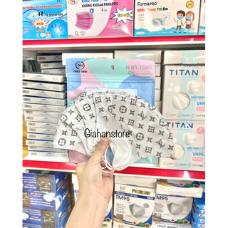 [ Thùng 100c mix đủ màu ] KHẨU TRANG 5D NHẬT MINH