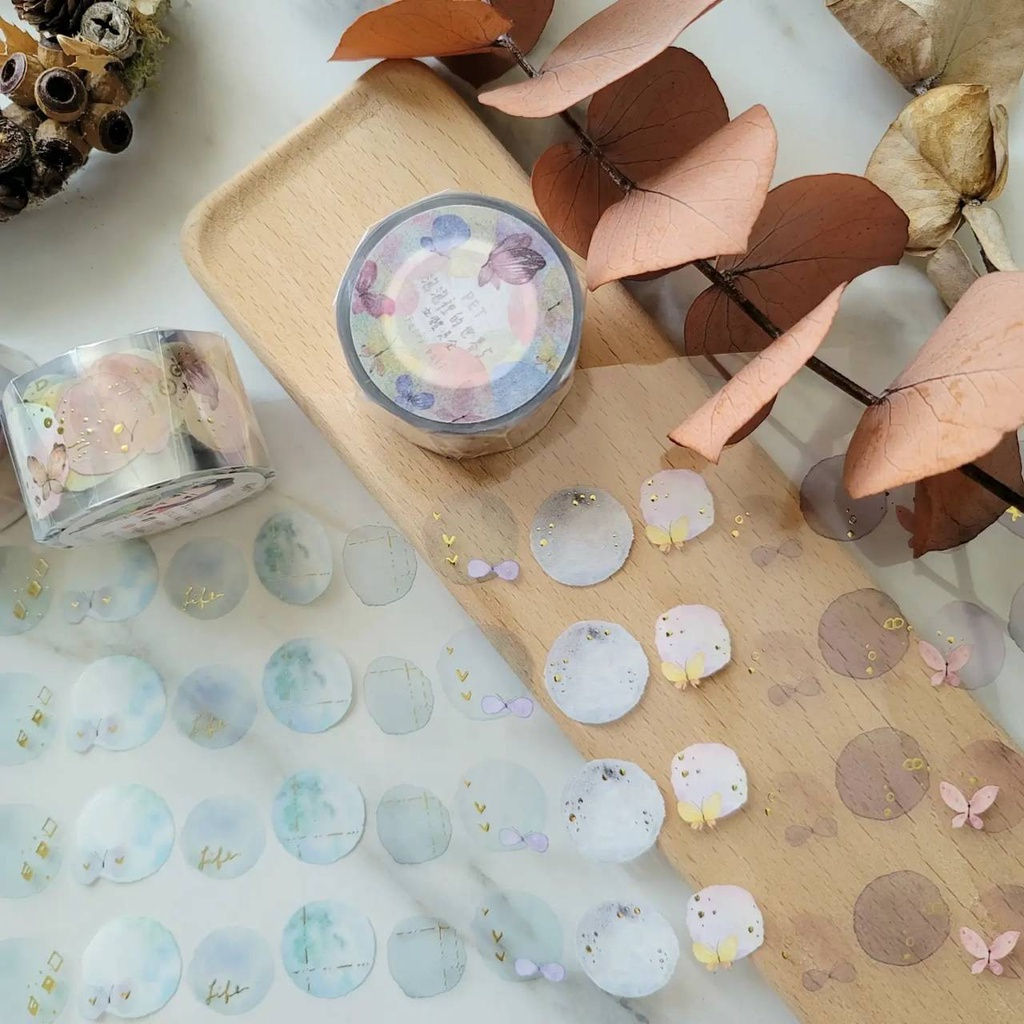 𝓑𝓾𝓵𝓵𝓮𝓽𝓳𝓸𝓾𝓻𝓷𝓪𝓵𝟏𝟏𝟓 ✿ Các mẫu băng dính hãng PeiPan "The World in Bubbles" hình bong bóng xinh xắn dễ trang trí sổ