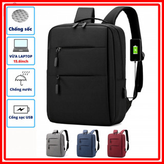 Balo laptop chống sốc kèm dây sạc