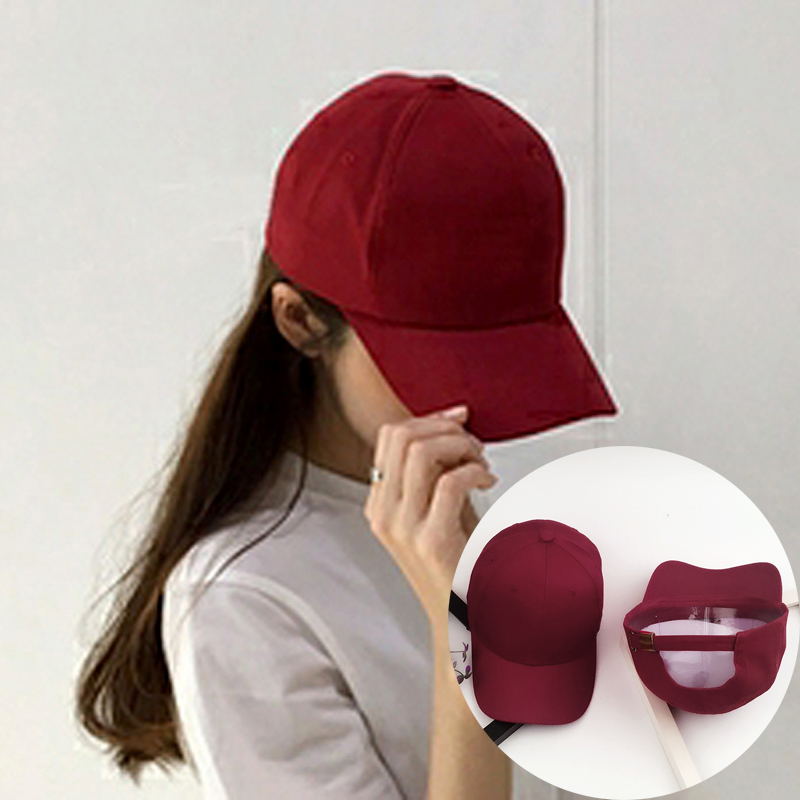 Nón kết trơn Mữ lưỡi trai Nam nữ Unisex Mũ bóng chày Ulzzang Phong cách Hàn Quốc Thời trang