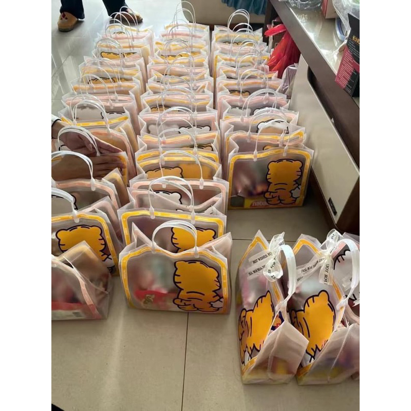 Túi Xách Nữ SET 3 Túi 3 Cỡ In Hình Hổ Chất Liệu Chống Thấm Siêu Đẹp
