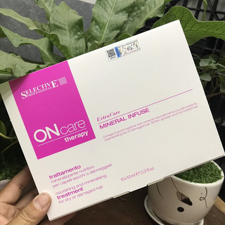 DƯỠNG CHẤT MẬT HOA PHỤC HỒI TÓC ONCARE NUTRITION MINERAL INFUSE TREATMENT SELECTIVE 10ML X 10ML