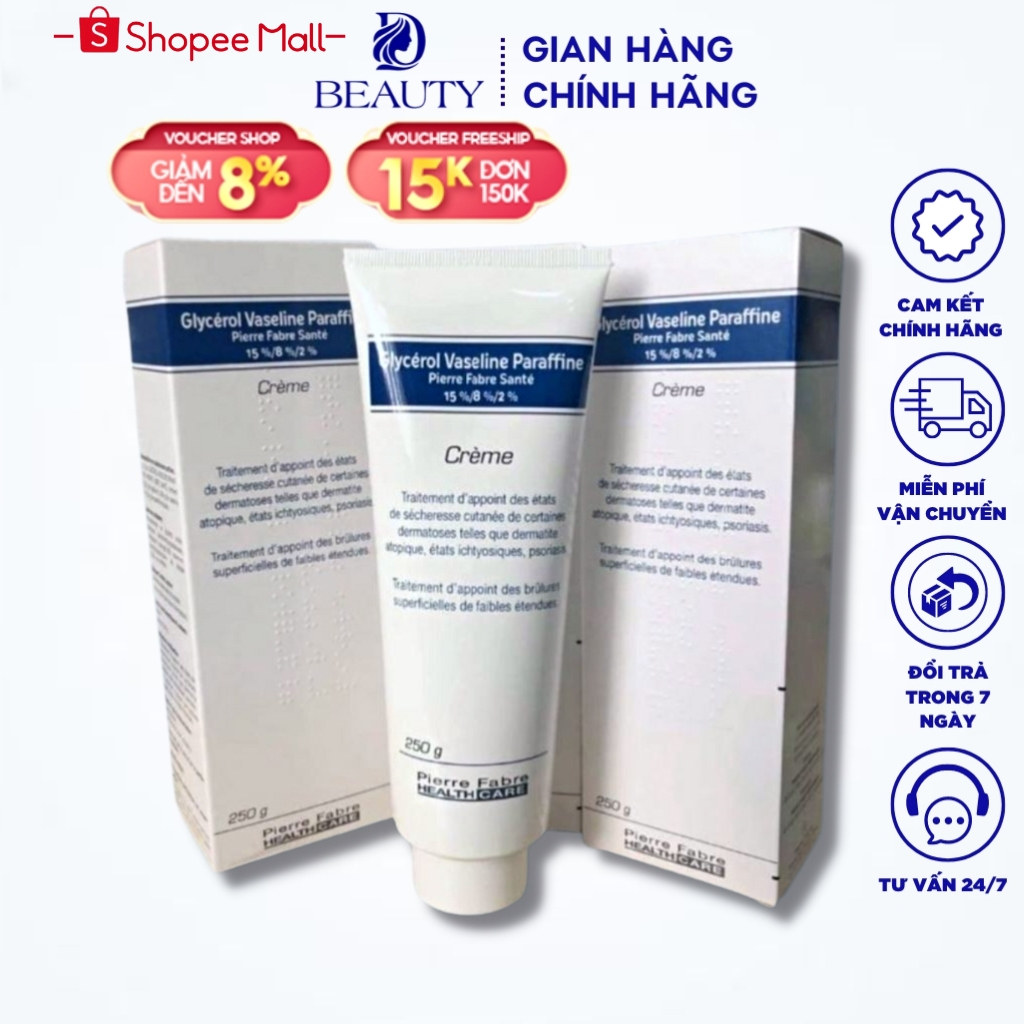 Kem Dưỡng Da Chống Nẻ Dexeryl Crème 250g Pháp