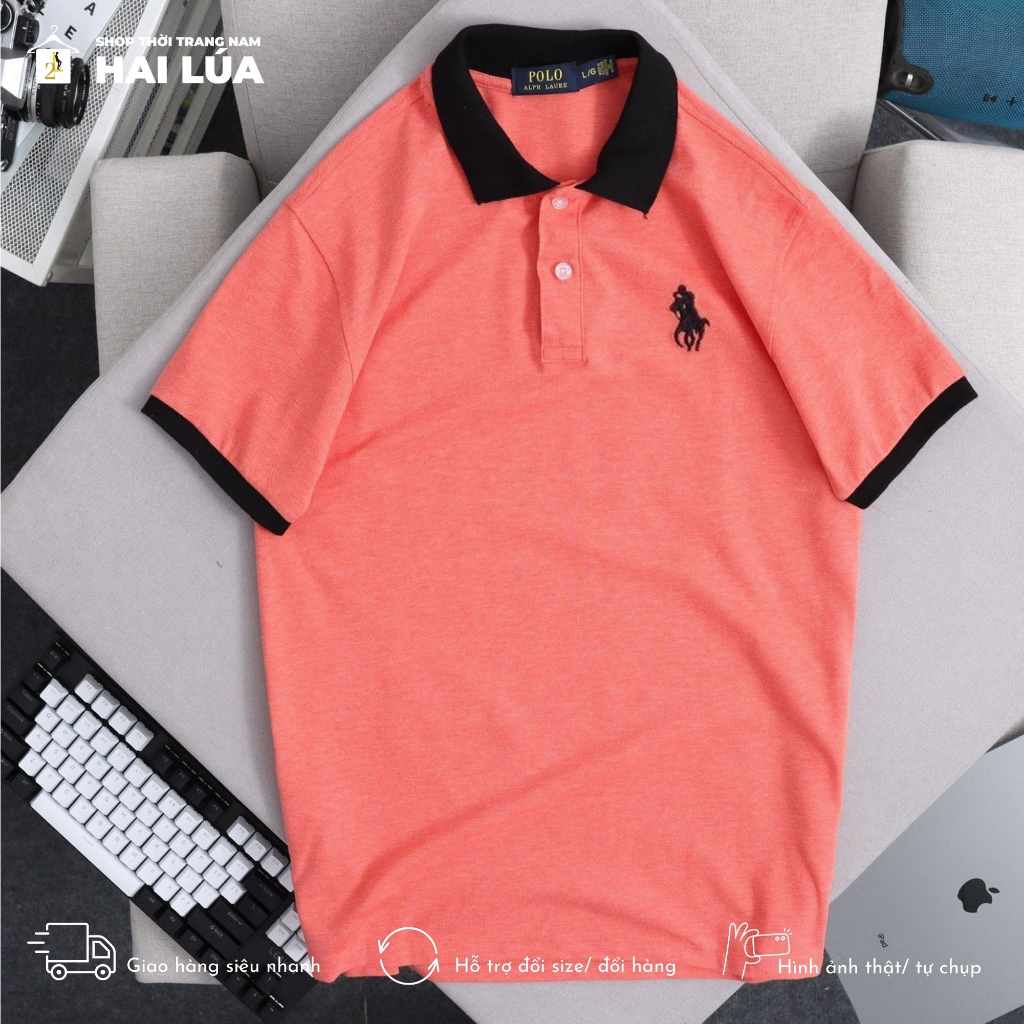 Áo polo nam xuất dư Ralph có size từ 60kg đến 90kg