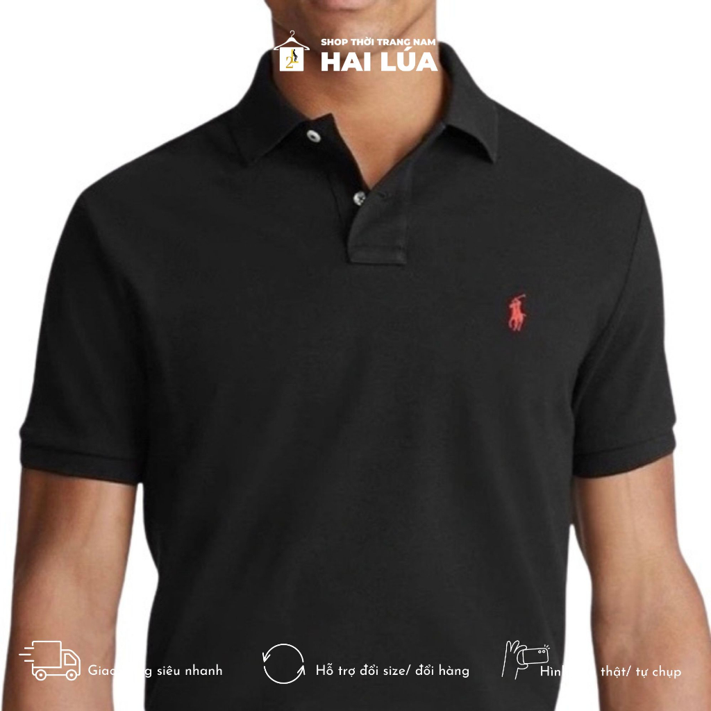 Áo polo nam xuất dư Ralph có size từ 60kg đến 90kg