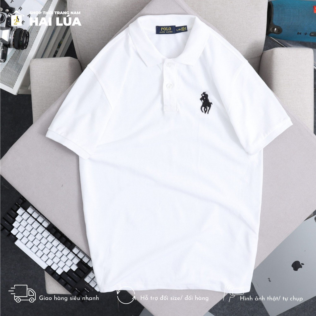 Áo polo nam xuất dư Ralph có size từ 60kg đến 90kg