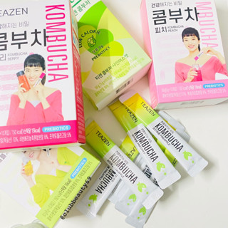 [LẺ 1 GÓI] Trà TEAZEN Kombucha Hàn Quốc thanh nhiệt nhiều vị 10 GÓI/ HỘP