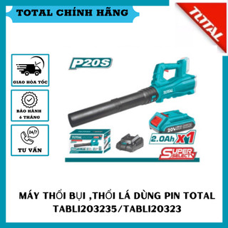 Máy thổi bụi, thổi lá dùng pin lithium 20v total tabli203235 hàng chính hãng
