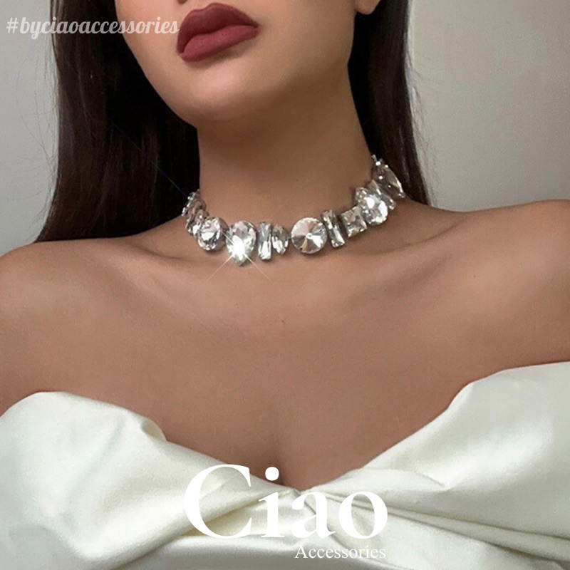 [HOT ITEMS] Vòng cổ/ Choker thiết kế đính đá lấp lánh sang trọng mã 14 Ciao accessories