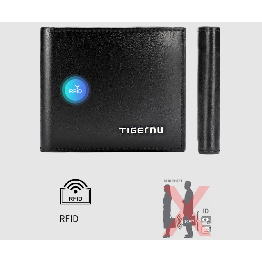 Ví nam thông minh đa chức năng thời trang cao cấp phong cách mới