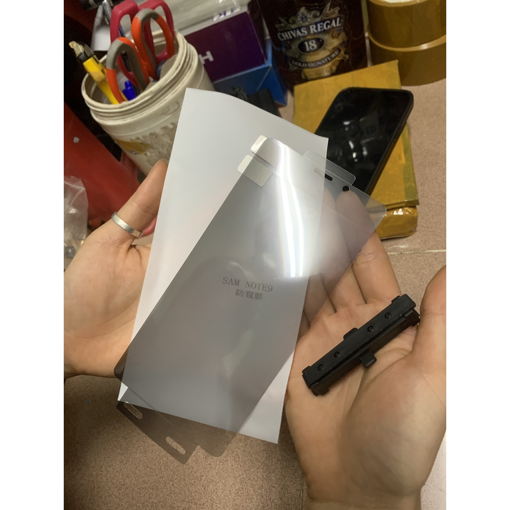 Miếng dán màn hình chống nhìn trộm SS Galaxy S8 S9 S10 5G S20 S21 S22 S23 FE NOTE 8 9 10 20 21 A34 A53 5G PLUS PRO