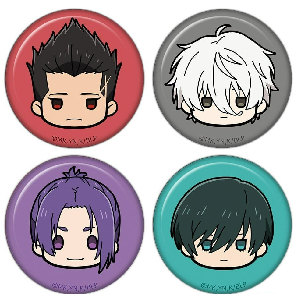 Huy hiệu IN HÌNH BLUE LOCK ver MẶT CHIBI MÀU SẮC manga anime quà tặng xinh xắn độc đáo ghim cài áo cặp sách