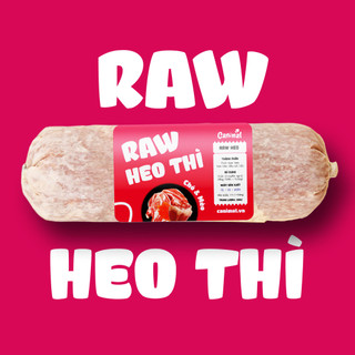 Canimal | raw heo thì | 300g | raw food thịt heo | thịt tươi xay cho chó mèo | thức ăn cho chó mèo | duhata