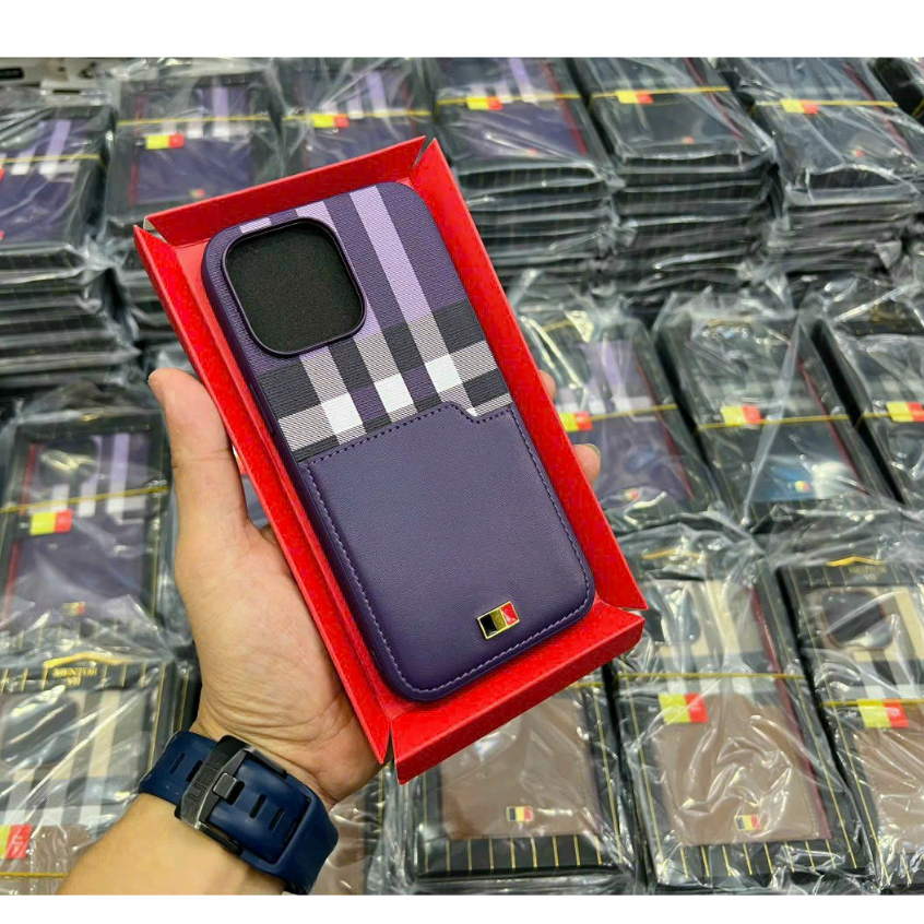 Ốp da Mentor VII chính hãng cho iPhone 15 Pro max,11 đến 14 Pro max