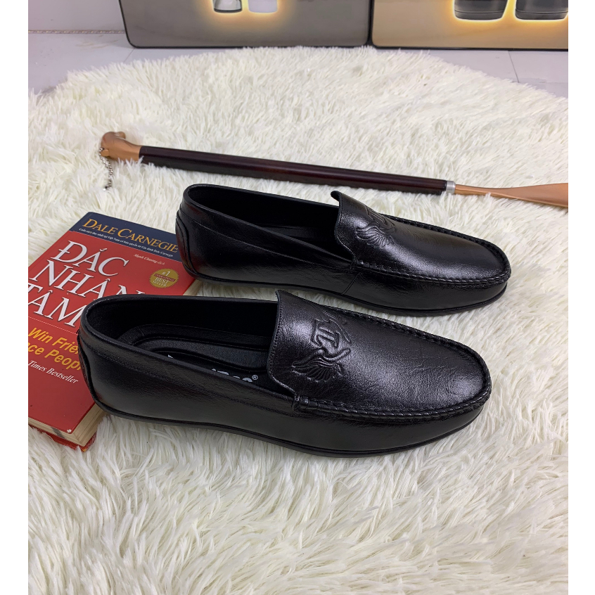 Giày Mọi Da Bò Nguyên Tấm - Giày Da Nam Cao Cấp