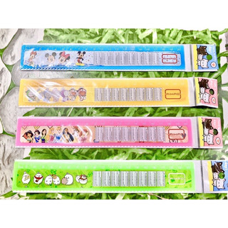 Thước nhựa 20cm kèm bảng cửu chương
