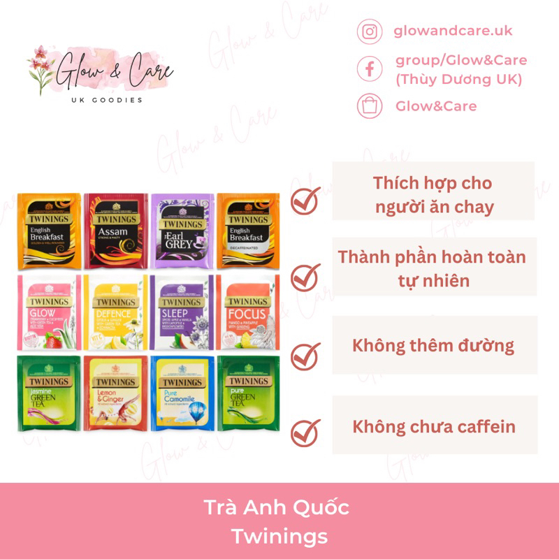 Trà Anh Quốc Twinings các loại