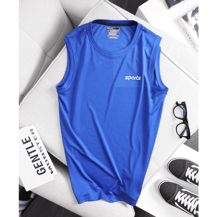 Áo sát nách thể thao nam_ Áo 3 lỗ nam tập gym chất thun lạnh co giãn 4 chiều