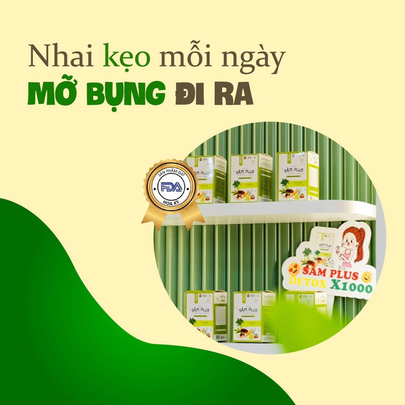 Sâm Plus Detox X1000 chính hãng an toàn