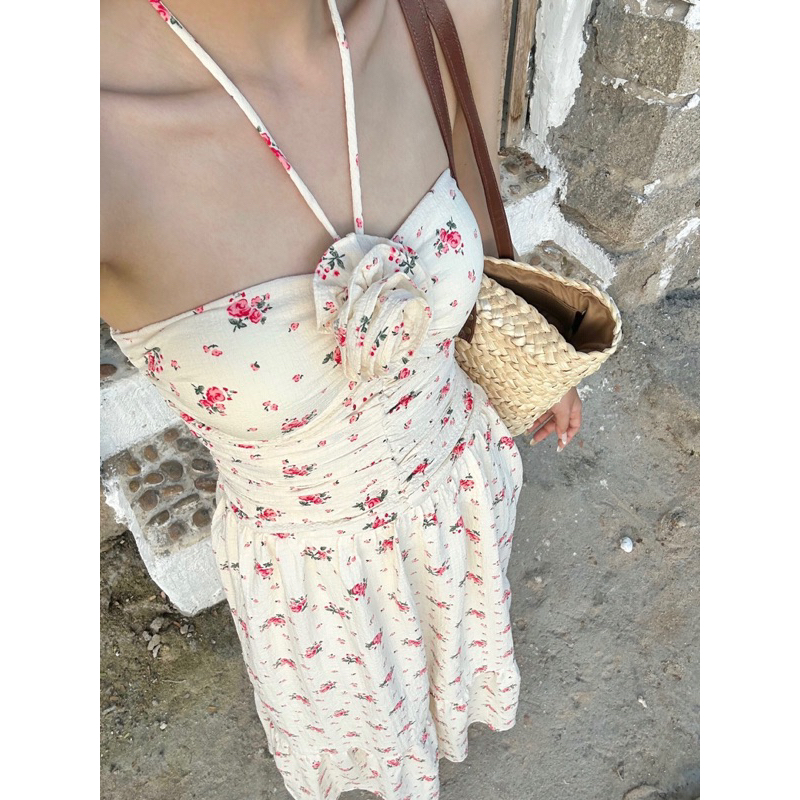 GORGEOUS - Đầm maxi hoa hồng - Rosalyn Dress