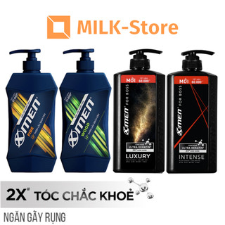 Dầu gội nước hoa X-Men For Boss Intense 650g - Mùi hương trầm đầy nội lực Chai lớn 650g tiện lợi dùng được lâu