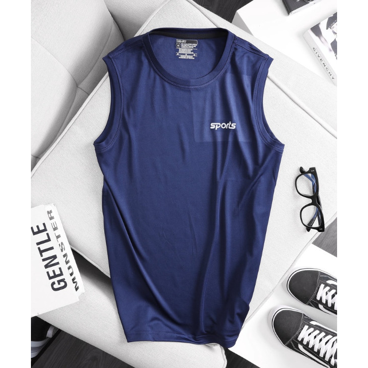 Áo sát nách thể thao nam_ Áo 3 lỗ nam tập gym chất thun lạnh co giãn 4 chiều