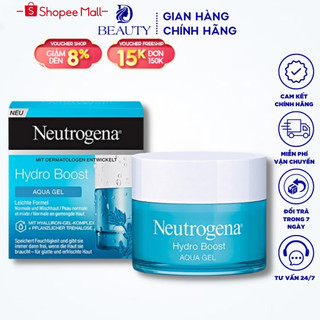 Kem Dưỡng Neutrogena Hydro Boost Aqua/Water Gel 50ml Của Pháp dưỡng ẩm cấp nước tốt cho da