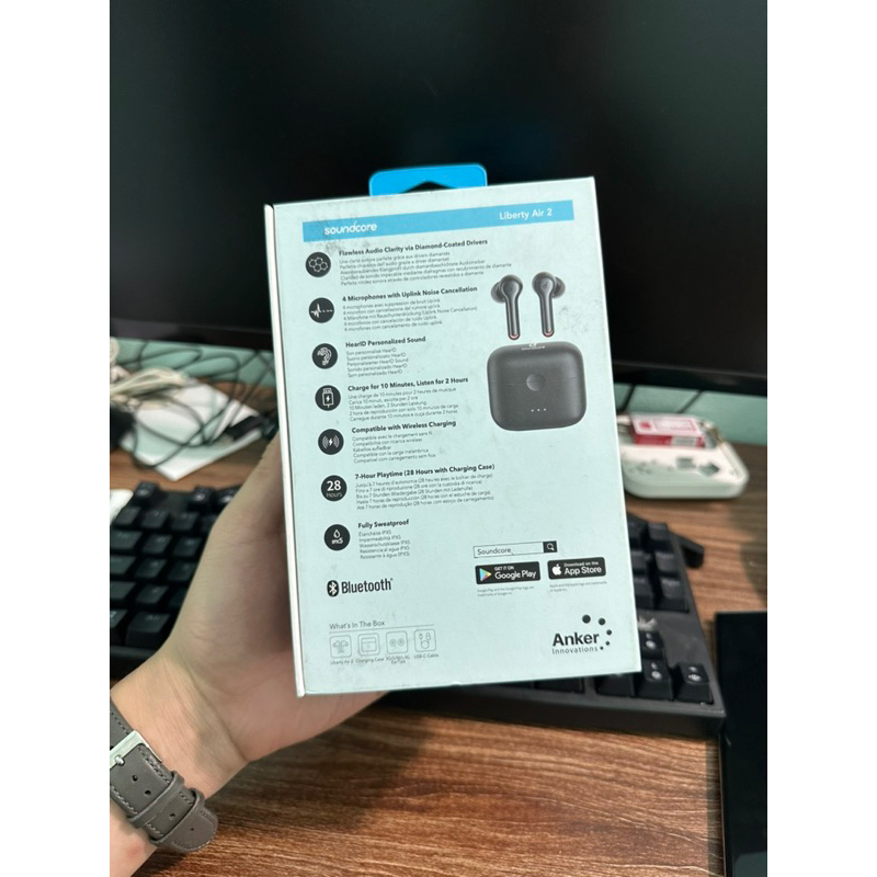 Tai nghe Bluetooth True Wireless Anker Soundcore Liberty Air 2 A3910 Like New
